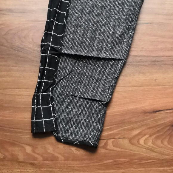 Madewell Windowpane Contrast Print Joggers - Picture 4 of 4